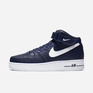 Pantofi Casual Nike Air Force 1 Inalti '07 Barbati Bleumarin Albi | FWPC-28145